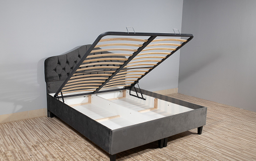 COLCHONERIAS DELICIAS - Canapé abatible madera 150x190 - imagenIMP